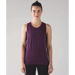 Lululemon Breeze By Muscle Tank Size 6 Purple